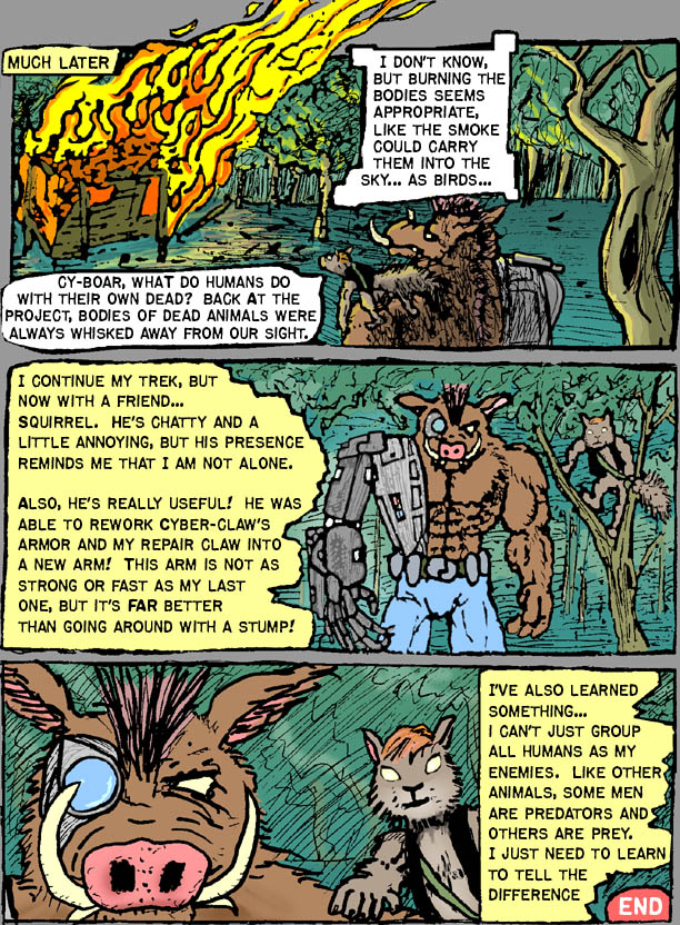 Cy-BOar's second adventure