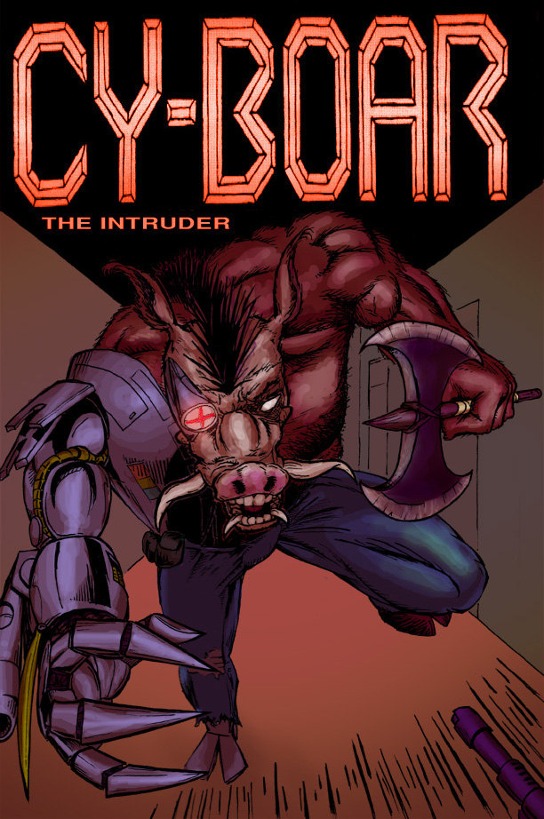 Cy-Boar #5 The Intruder